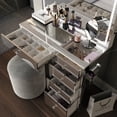 thumbnail image 6 of Boahaus Aria Vanity Set with LED Mirror, Bluetooth Speakers, and Charging Station, 6 of 9