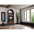 thumbnail image 2 of Sunny Designs 37" Arch Bookcase with Electric Fireplace, 2 of 5