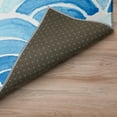 thumbnail image 3 of Addison Rugs Indoor/ Outdoor Surfside Wave Washable Rug New Blue - 3' x 5', 3 of 5