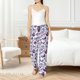 thumbnail image 4 of Fotbe music Skull record mike Pantalones de Pijama para Mujer, Pantalones de Dormir, Pantalones Pj con Cordón y Bolsillos-X-Large, 4 of 6
