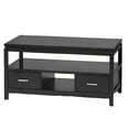 thumbnail image 3 of Linon Sutton Black Coffee Table, 2 Drawers and 1 Shelf, 3 of 3