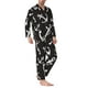 thumbnail image 2 of Balery Anchor Pijama para Hombre de Dos Piezas con Manga Larga, Conjunto de Dormir y Descanso Suave con Bolsillos-Large, 2 of 7