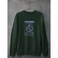 thumbnail image 3 of Modern Hysteria Techno Style Sweatshirt Men -Image by Shutterstock, Male x-Large, 3 of 4