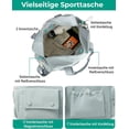 thumbnail image 6 of 19L Sports Duffle Bag, Multi‑Purpose Weekender Travel Gym Hand Bag, Lightweight Carry Bag for Swimming, Ballet, Gymnastics, School & Overnight Trips, 6 of 8