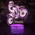 thumbnail image 3 of YSITIANNA Motocross Night Light 3D Illusion Lamp Night Stand Lights, Hologram Illusion Lamp with 16 Color Changing & Remote, Table Lamp Small Night Lamps Bedside Lamps, Birthday Gifts for STNL#2447, 3 of 5