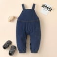 thumbnail image 4 of HIPYLO Boys Jeans Size 14 Jeans Y2k Baby Jeans 6-9 Months Stretch Pants Flared Sweatpants Funny Gifts for Friends Baby Girl Newborn Clothes 18 Month, Blue 0-6 Months, 4 of 4