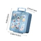 thumbnail image 3 of Fiambrera con compartimentos divididos y asa portátil | Recipiente para picnic de viaje con cubiertos y tazón para sopa | Recipiente sellado a prueba de fugas para el hogar, la escuela y la oficina., 3 of 6