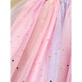 thumbnail image 6 of Bagilaanoe Toddler Baby Girl Summer Dress Stars Print Sleeveless A-line Princess Dresses 12M 18M 24M 3T 4T 5T Kid Patchwork Tulle Skirt, 6 of 8