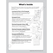 Evan-Moor Paragraph Writing, Grade 2 - 4 Teacher Resource