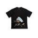 thumbnail image 1 of Pure cotton short-sleeved T-shirt printed T-shirt casual short-sleeved T-shirt spring and summer fashion tops T-shirt knitted round neck fabric stand-up collar T-shirt street slim fit, 1 of 6