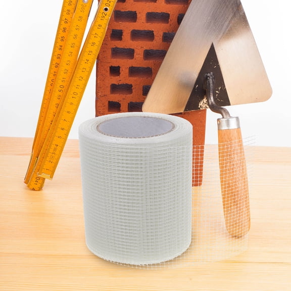 LOLIPPYY Self-Adhesive Fiberglass Mesh Tape for Drywall Repair, and Wear-Resistant Material for Wall Patching