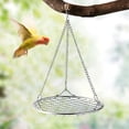 thumbnail image 5 of Bird Swing Hammock Bed, Stainless Steel Parrot Hammock Swing Mat, Hanging Bird Climbing Perch Mat, for Birds Parakeets Lovebirds Cockatiels Budgies, 5 of 6