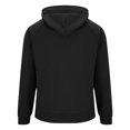 thumbnail image 4 of BXINGOHAI 1/4 Zip Hoodies Sweatshirt for Men Solid Mult Pockets Cargo Sweatshirts Drawstring Long Sleeve Pullover Tops Athletic Hiking Jogging Shirts Today Sales Dark Gray,L, 4 of 5