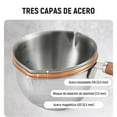 thumbnail image 6 of Dusknt Stainless Steel Hot Oil Pan with Wooden Handle 150Ml, Cooking Utensils,Stainless Hot Oil Pot with Wooden Handle New Oil Pot Container for Kitchen Cooking Oil Strainer Pot, 6 of 9
