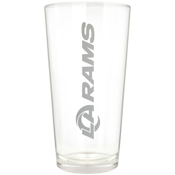Los Angeles Rams Etched 16oz. Vertical Rally Cry Pint Glass