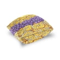 thumbnail image 5 of Citrus Delight 16x16in 2-Piece Cotton Fleece Throw Pillow Covers, Shrink Resistant, Hidden Zip, 5 of 6