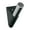 Matte Black/Polished Chrome, variant on Amerock Acclivity Contemporary Single Prong Matte Black/Satin Nickel Wall Hook