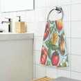 thumbnail image 3 of Yayeee 100% Cotton Hand Towels for Bathroom 16" x 28" Soft Absorbent Kitchen Towel, Floral Tomatoes, 3 of 7