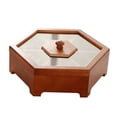 thumbnail image 1 of Caja de madera para guardar aperitivos de boda, decorativa, con tapas, selección Pino, 1 of 8