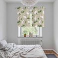 thumbnail image 4 of Cute Rabbits Kitchen Curtains Window Panels, Country Leaves Botanical Cartoon Bunny Beige Insulated Window Treatment Curtain, Grommet Curtains for Bedroom/Living Room/Bathroom, 2 Piece 27.5"Wx39"L, 4 of 8
