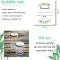 thumbnail image 2 of SUTENGDA Watercolor Floral Canning Stickers 2inch Write on Date Contents Homemade Canning Labels for Handmade Mason Jars Spice Container 500Pcs, 2 of 9