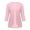 Pink, variant on Women's 3/4 Sleeve Open Front Cardigan Summer Casual Basic Lightweight Shawl Coat Daily Walking Beach Cover Up Tops