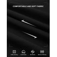 thumbnail image 4 of MASKERT Men's Pants 4-Way Stretch Athletic Pants with Pockets Moisture Wicking Breathable Drawstring Elastic Waist Casual Lounge Pants for Workout Running Travel, 4 of 9