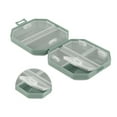 thumbnail image 3 of Unique Bargains 1 Pc 6 Grids Double Layer Pill Case Dustproof for Travel Green, 3 of 6