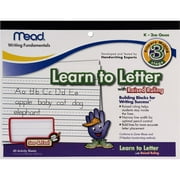 Mead See and Feel Learn to Write Raised Ruling 10 x 8", 40 Count