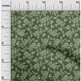 thumbnail image 2 of oneOone Cotton Flex Forest Green Fabric Batik Dress Material Fabric Print Fabric By The Yard 40 Inch Wide, 2 of 4