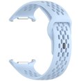 thumbnail image 2 of Sport Breathable Bands Compatible with Samsung Galaxy Watch Ultra 47mm (2024), Silicone Wristband Water-proof Replacement Soft Silicone Strap for Women Men,Light Blue, 2 of 7