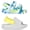 Grey and Blue Marble, variant on Wonder Nation Baby and Toddler Sandals, 2-Pack