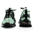 thumbnail image 3 of 2024 Snowman Christmas Tree Elk Women Or Men Lace Up Flat Sneakers Female Mesh Walking Footwear, 3 of 8