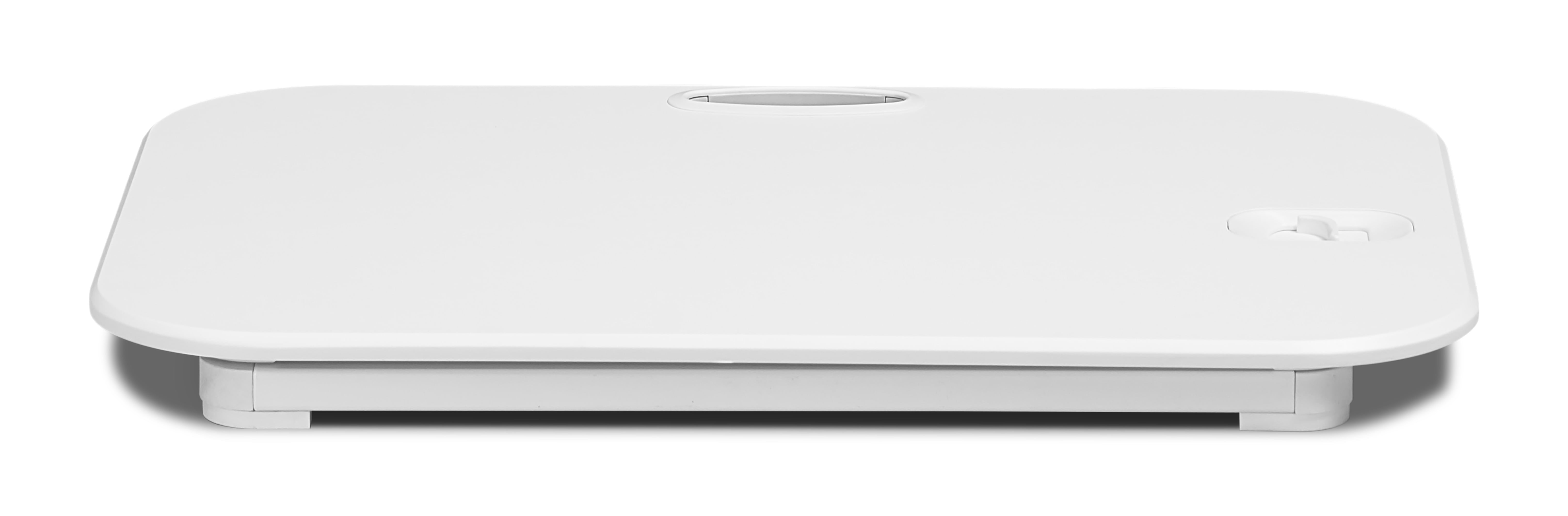 True Seating Ergo 26" Height Adjustable Laptop Standing Desk Converter, White