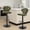 Green, variant on Daluvenix Bar Stools with Back Sets of 2 ,Modern Barstools Adjustable Faux Leather Upholstered Swivel Bar Stools, Counter Height Bar Chairs with Back for Kitchen Island,Green