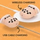 thumbnail image 2 of Funda para Airpods Pro con llavero, diseño de té de leche Boba rosa femenino, protección de silicona a prueba de golpes, compatible con AirPods Pro funda de carga para niñas, 2 of 6