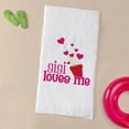 thumbnail image 3 of CafePress - Gigi Loves Me - Large Beach Towel, Soft 30"x60" Towel with Unique Design, 3 of 3