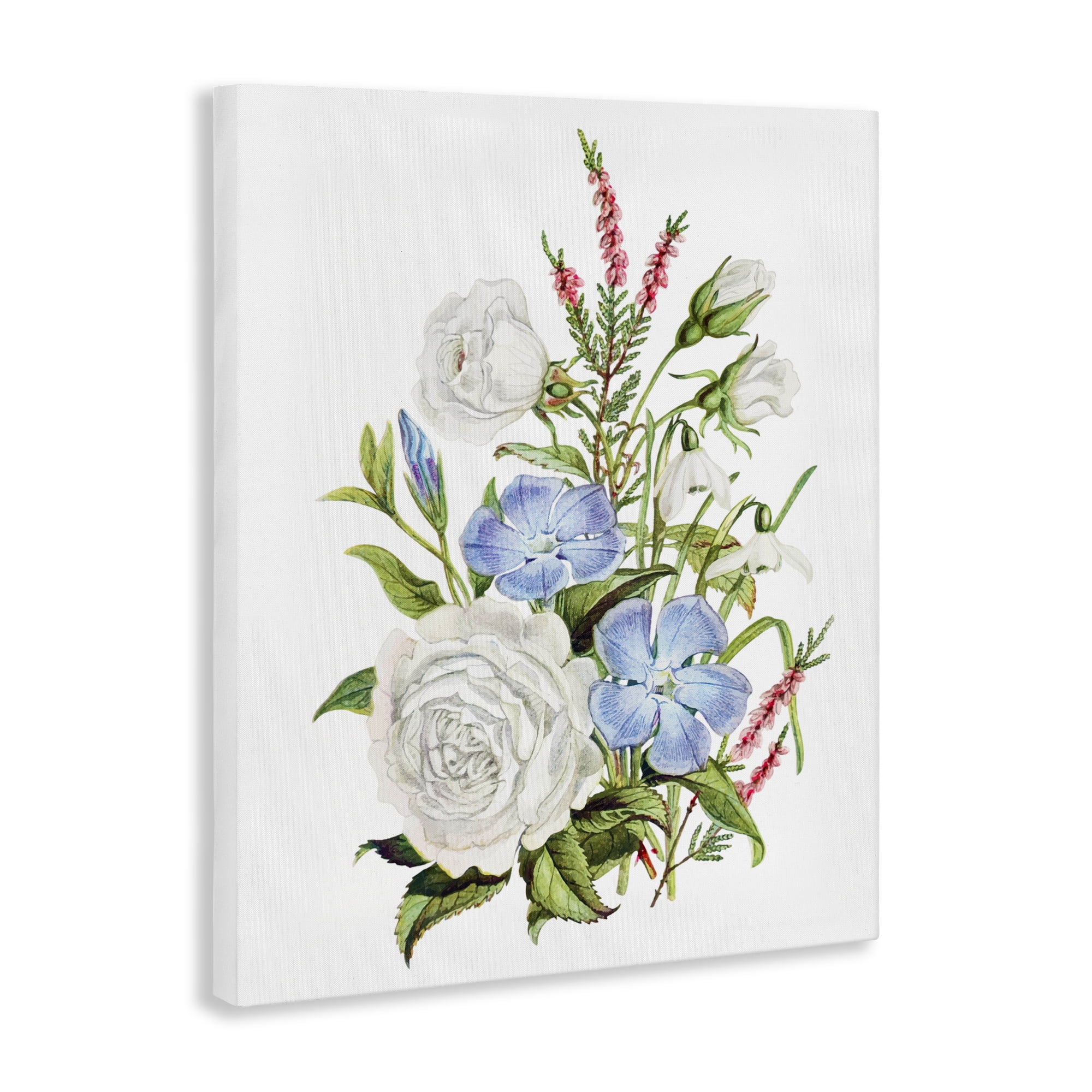 Bountiful Floral Bouquet Canvas Wall Art, design by Lettered and Lined