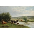 thumbnail image 3 of William Frederick Hulk 24x17 Black Modern Framed Museum Art Print Titled - Drinking Time, 3 of 5