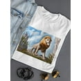 thumbnail image 3 of King Of Lions T-Shirt Women -Anthony Chirstou Designs, Female 3X-Large, 3 of 4