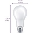 thumbnail image 3 of Bombilla LED Philips A21 BrightDial 3 Niveles de Brillo 2700K, 3 of 8