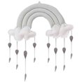 thumbnail image 1 of Decoración de guardería Nubes Gotas de lluvia Decoración colgante Baby Shower Cumpleaños de bebé Xemadio LN-1717, 1 of 3