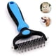 thumbnail image 1 of Fancy Pets Peine Rompe Nudos para Perro con Doble Cabeza, 1 of 5