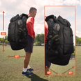 thumbnail image 2 of Bolsa de malla para equipos de fútbol Fitdom Heavy Duty XL, 2 of 5
