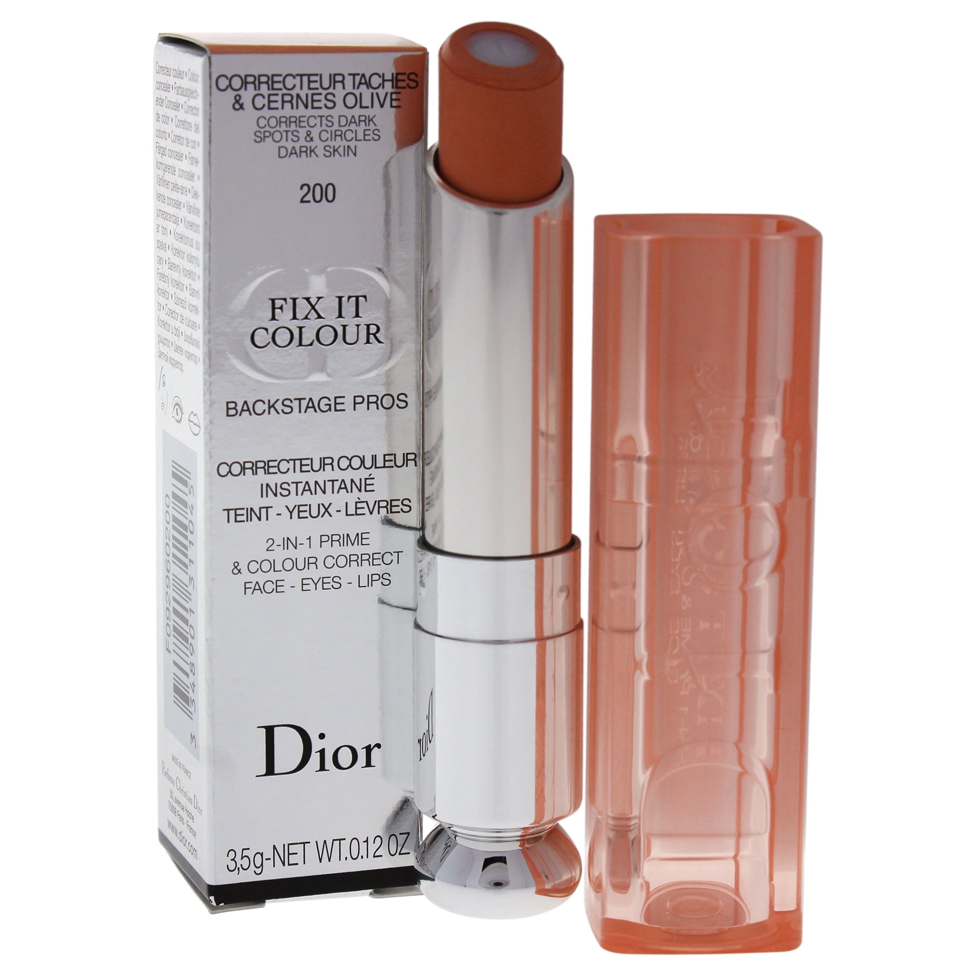 Fix It Colour 2-In-1 Prime Colour Correct 200 Apricot by Christian  Dior for Women oz Corrector