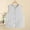 Gray, variant on Vest Fall Clothes Women Ladies' Warm and Sleeveless Pocket Base Wearing and Top Family Gifts for Christmas for Holiday Gifts XXL