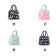 thumbnail image 4 of Greeniant Fiambrera portátil, bolsa de tela impermeable, enfriador térmico de alimentos, bolsa de almacenamiento de Picnic con aislamiento de flores, Kits de desorden para acampar Azul oscuro Greeniant OD027724-01, 4 of 6