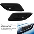 thumbnail image 2 of 2Pc Hood Air Vent Outlet Trim for Land Rover Range Rover Sport Black, 2 of 5