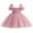 Light Pink, variant on WMQPNNS Toddler Girls Tutu Dress Light Pink Dress for Age 4-5 Years Off Shoulder Layered Sparkle Beaded A Line Flower Girl Dress Birthday Wedding Formal Dresses