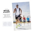 thumbnail image 5 of Men's sweat-proof disposable nipple covers, sports invisible nipple covers, anti-friction, breathable PE film material, suitable for training and running, comfortable and thin, strong adhesive., 5 of 8